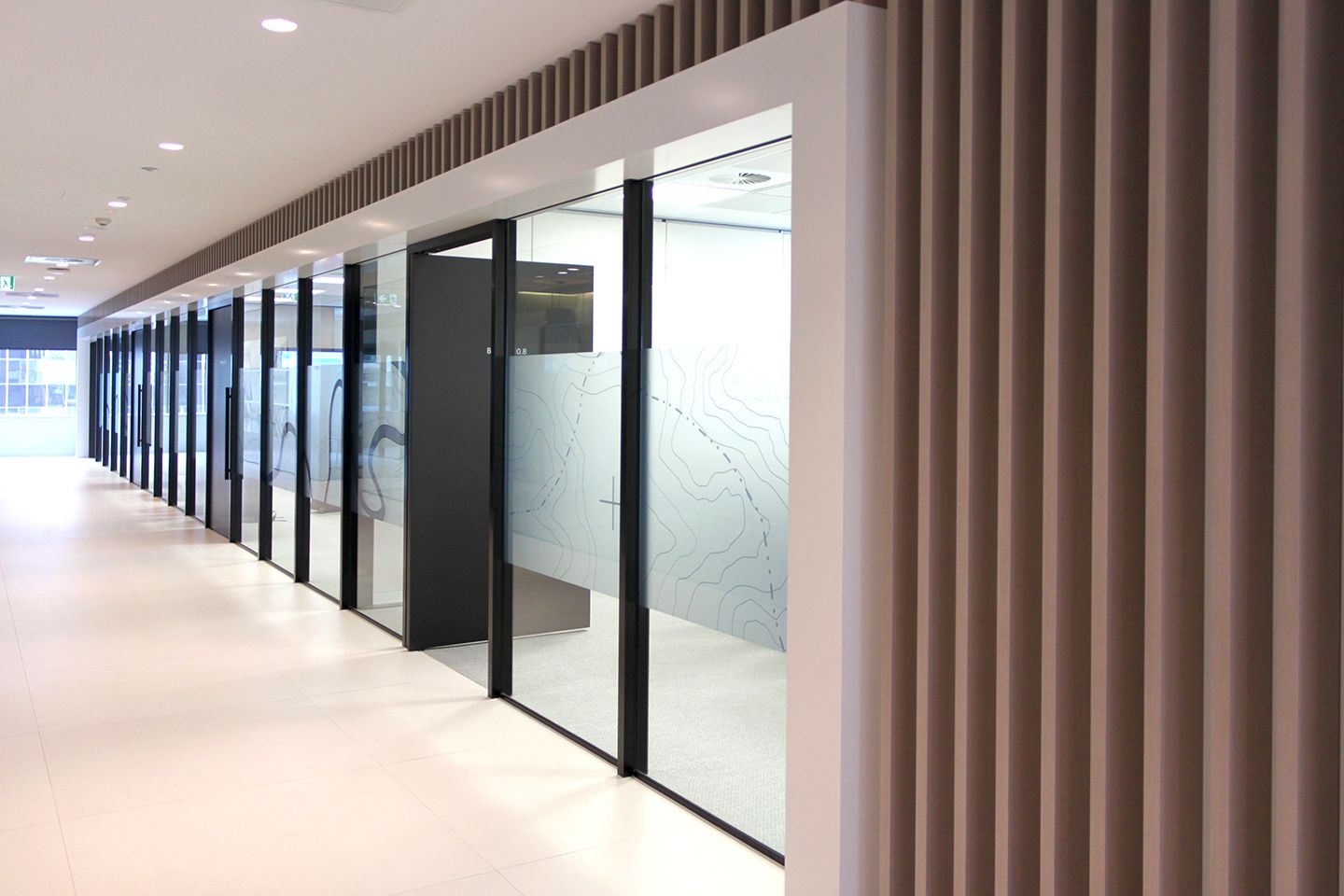 BDO Glazing Graphics Training Rooms