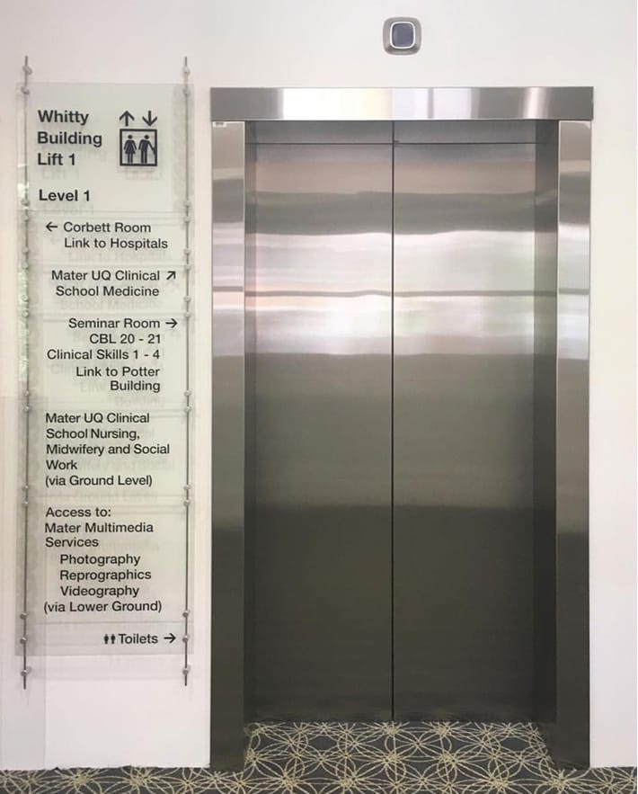 Mater Whitty Signage