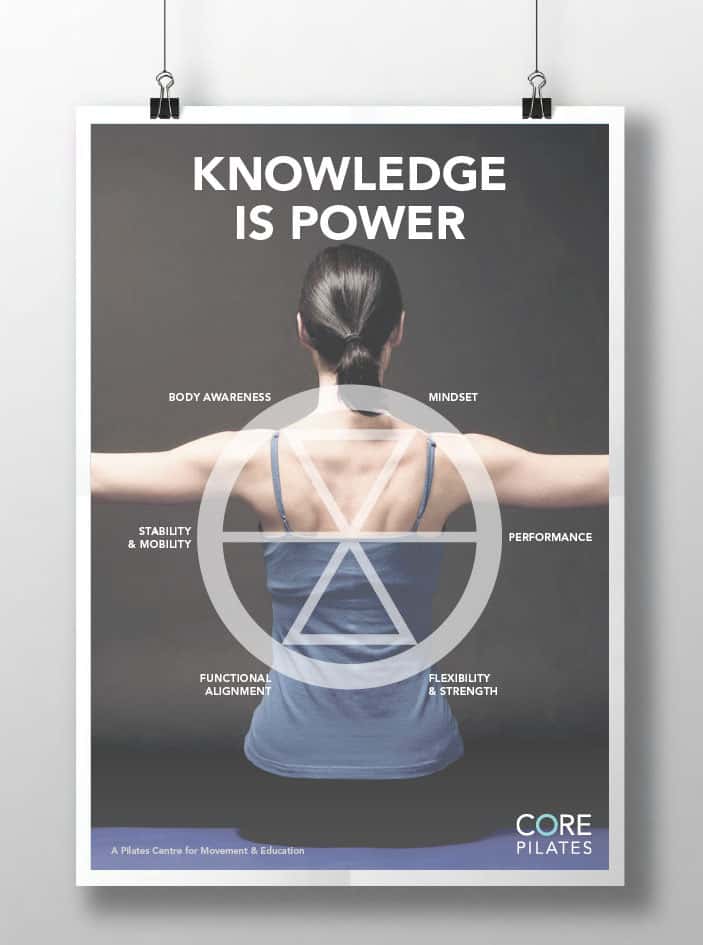 Core Pilates Brand Identity