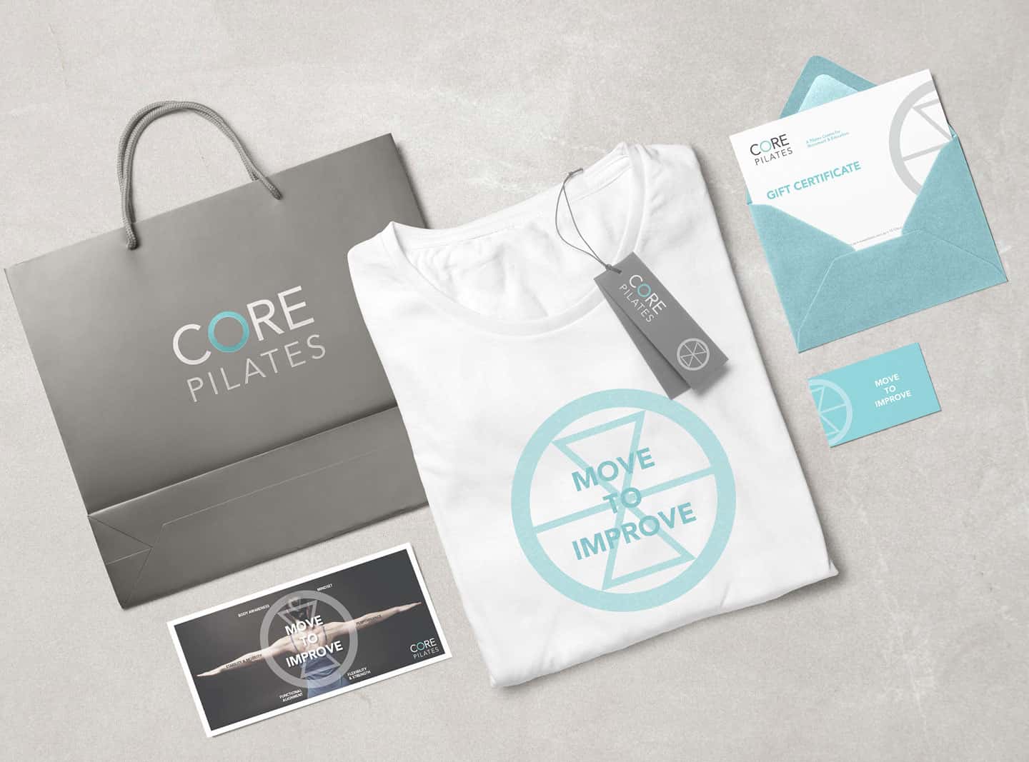 Core Pilates Brand Identity