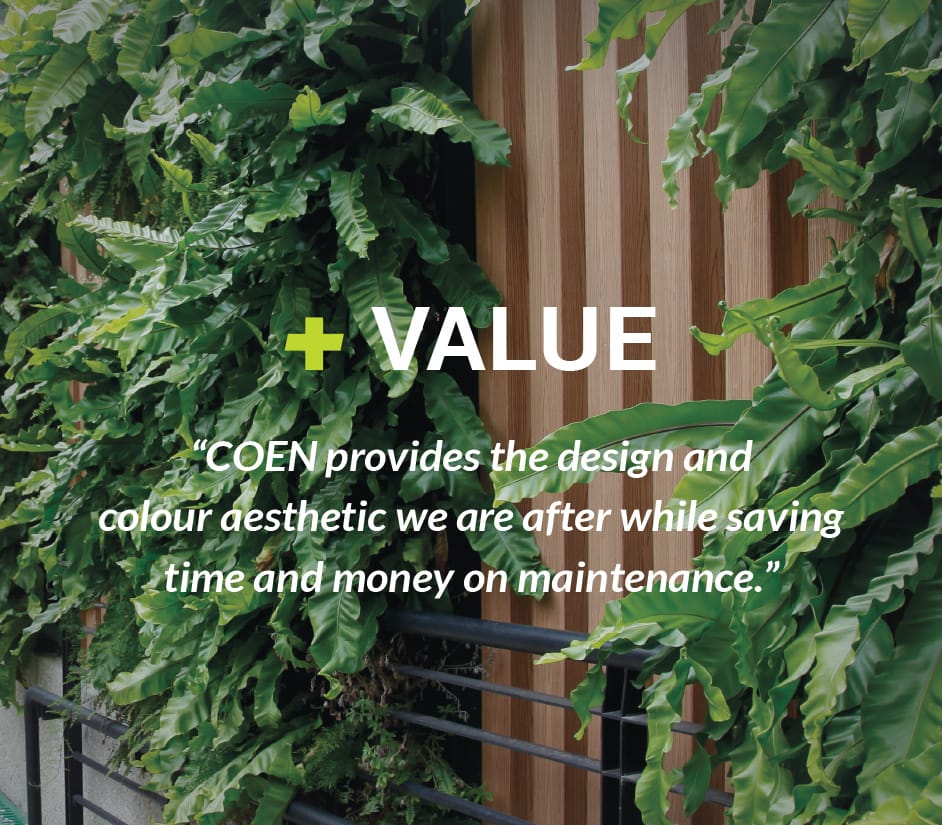 Coen Composite Wood Values