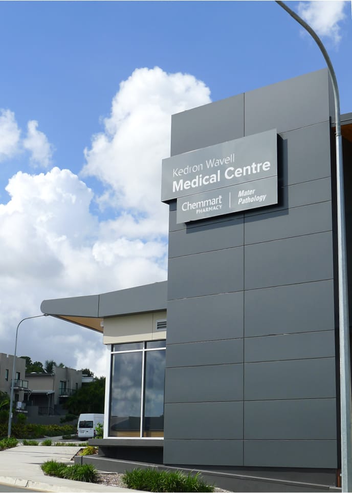 Kedron Wavell Medical Centre Signage