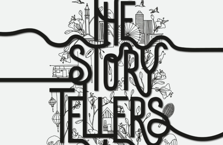 Storytellers Exhibition Branding