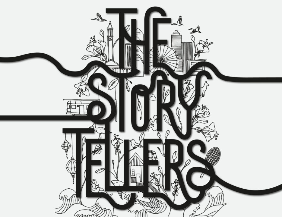 Storytellers Exhibition Branding